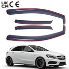 4X Wind Deflectors For MERCEDES A CLASS W176 / AMG 45 Hatchback 2012-2018