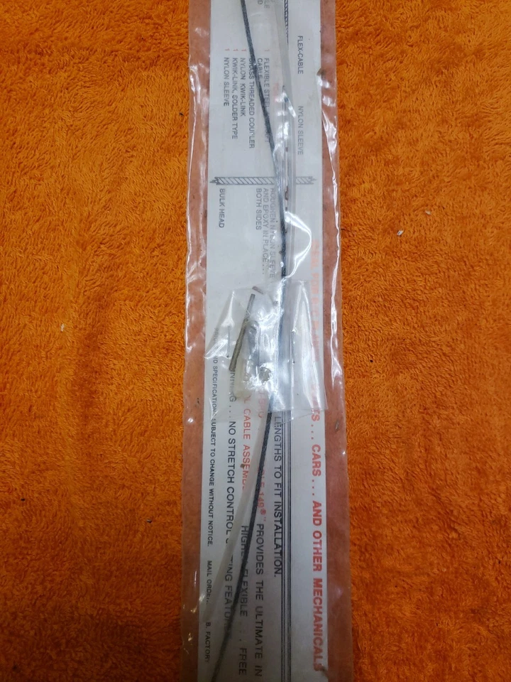 Du-Bro Products - Engine Control Flex Cable 20" Assembly - New - Image 4 of 4