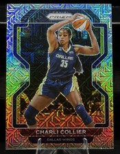 Charli Collier 2022 WNBA Panini Prizm #33 - Mojo Prizm SN #02/25 - Wings!