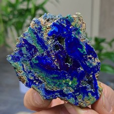 85G Best Natural Azurite/Malachite raw Crystal Mineral Specimen