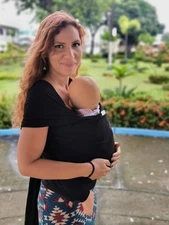 Elastic Baby Wrap Carrier - Comfortable & Secure Baby Sling -Perfect for Newborn