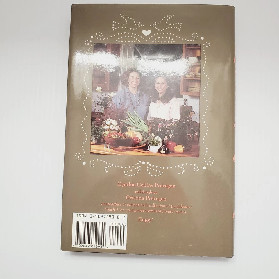 The Peach Tree Family Cookbook Fredericksburg Signed Cynthia Collins Pedregon - Image 3 of 4