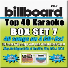 Party Tyme Karaoke: Billboard Top 40 Boxset 7 / Party Tyme Billboard Top 4 CD 