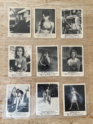 James Bond film scenes (1964) full set of 60 cards