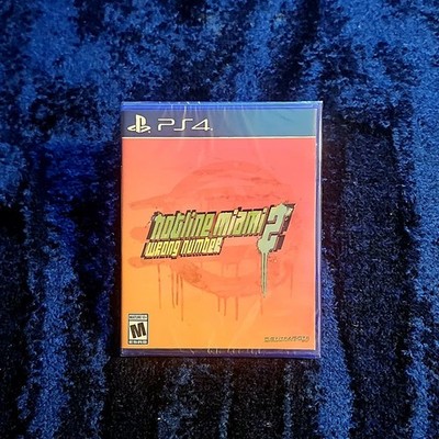 Hotline Miami 2 Wrong Number PS4 Limited Copies #348 of 2000 NEW & SEALED!