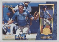 1995 Select Artist's Proof Todd Hundley #154 2f9
