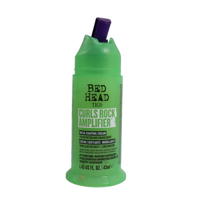 TIGI Bed Head Curls Rock Amplifier Curly Hair Cream Travel Size 1.45 oz NO CAP