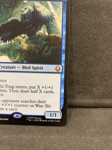 MTG Wan Shi Tong Librarian NM TLA 0078 Magic Avatar Mythic Creature - Picture 5 of 10