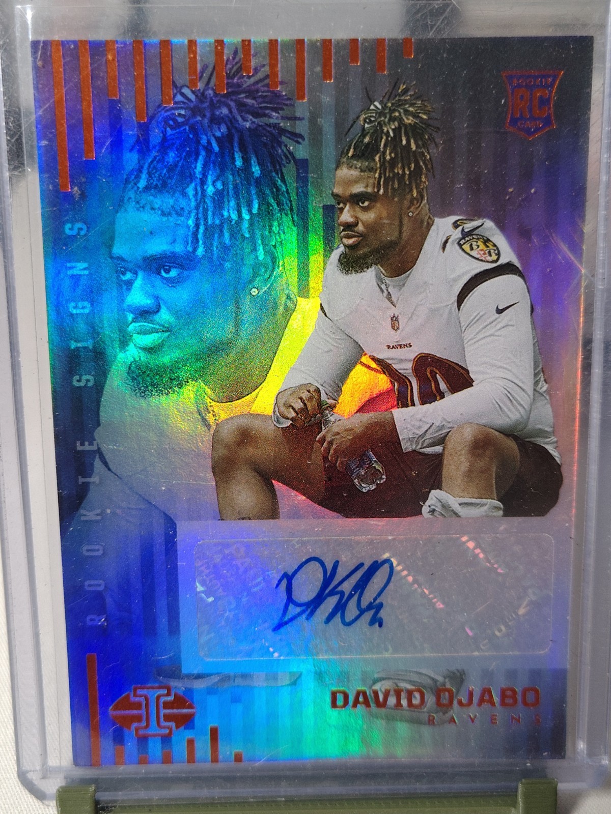 David Ojabo Panini Illusions Rookie Signs #RSDO Orange