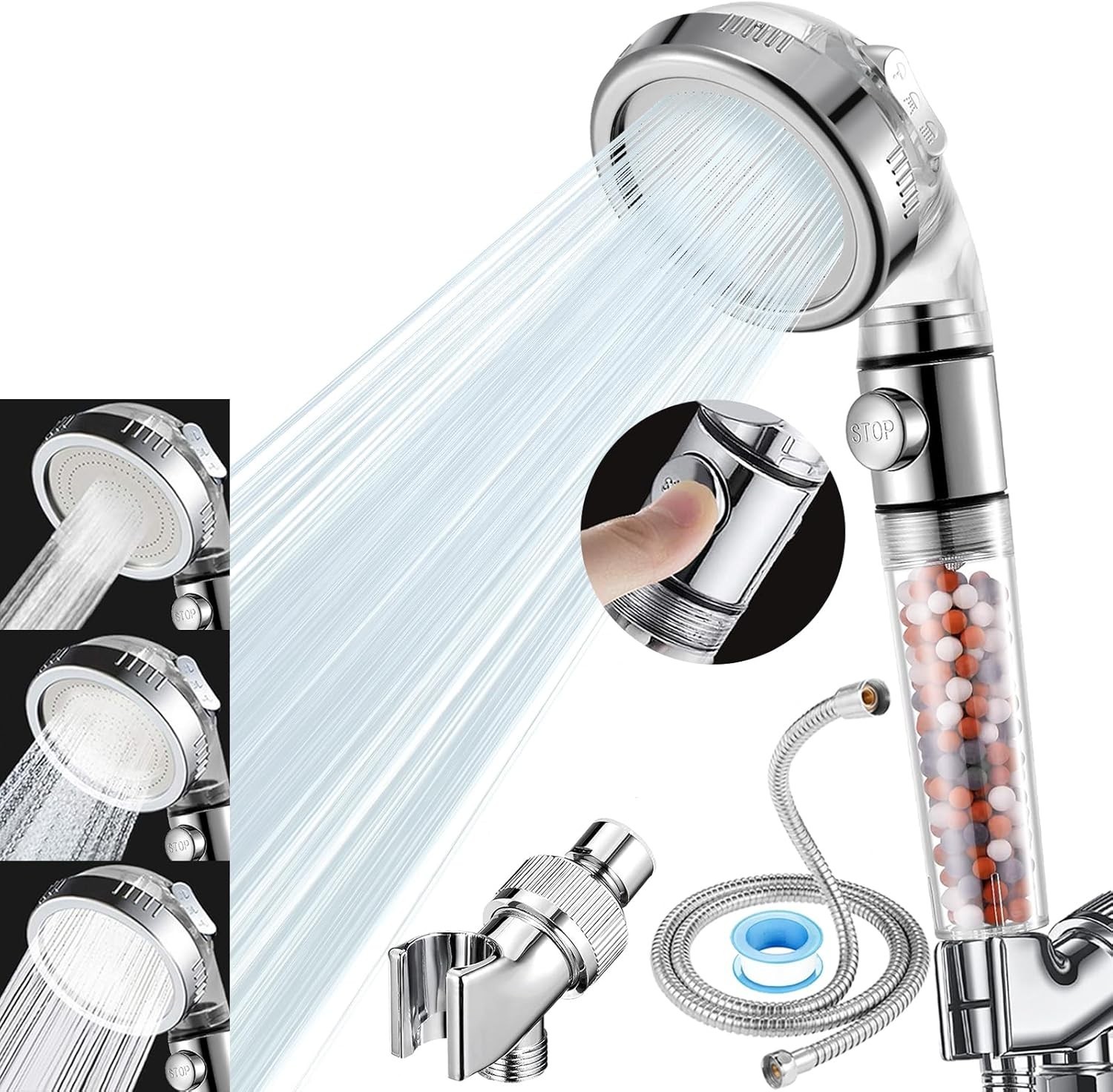 With Filter, Shower Head Kits With Hose And..