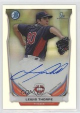 2014 Bowman Prospect Chrome Refractor 251/500 Lewis Thorpe #BCAP-LT Auto 0l2