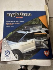 Rightline Gear Sport 3 Car Top Carrier 18 Cu Ft Waterproof Roof Cargo Bag New Rightline Gear Sport 3 Car Top Carrier 18 Cu Ft Waterproof Roof Cargo Bag New