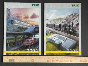 TRIX New Item Eisenbahn Catalog 2004 and 2005 - AS IS