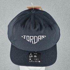 Air Jordan Flight Fly Unstructured Cap Snapback Hat Black L/XL HF6241 010 New