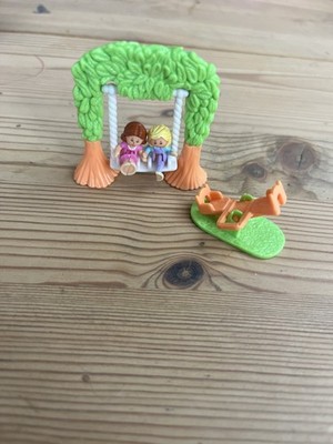 Bluebird Polly Pocket 1995 Swinging Pretty Set with Figures 