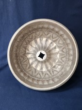 Molde de postre molde para pasteles anillo acanalado de aluminio vintage *abollas de diseño intrincado