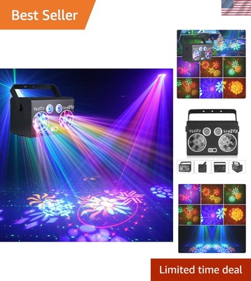 Voice-Controlled RGB Disco Light for Parties