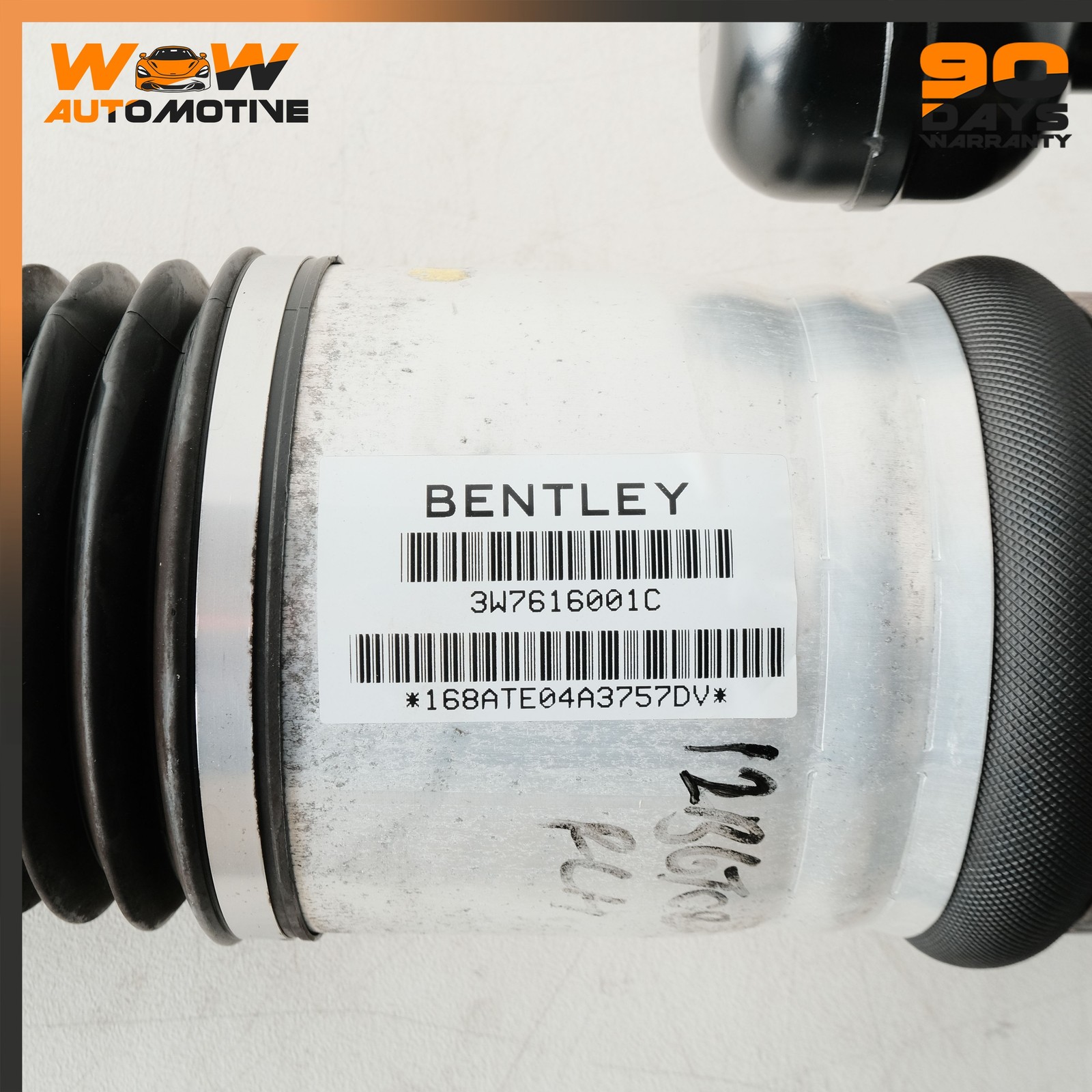 12-17 BENTLEY CONTINENTAL GTC REAR LEFT SUSPENSION AIR RIDE SHOCK STRUT OEM