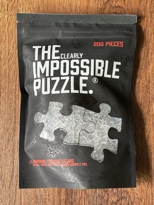 The Clearly Impossible Puzzle 200 Pieces | Difficult Jigsaw Puzzle | New