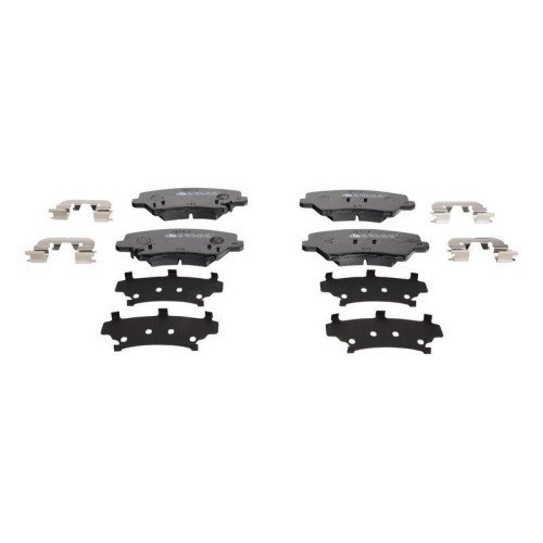 Plaquettes de frein ATE 13-0460-5645-2 silencieuses et sans poussière pour SUV Kia et Hyundai