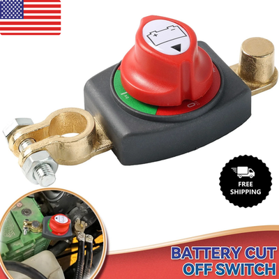 #ad #ad Battery Disconnect amp; Top Post Kill Switch 12V 48V Heavy Duty Shut Off For Car RV $8.69