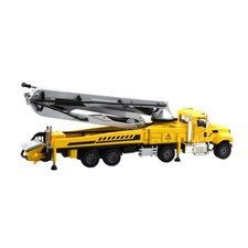 1/55 Scale Diecast Alloy Concrete Pump Truck Construction Vehicle Finished Model