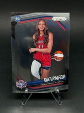 2025 Panini Prizm WNBA Kiki Iriafen RC Rookie Variation Base #149 Mystics