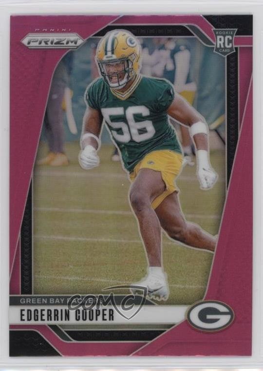 2024 Panini Prizm Rookies Pink Prizm Edgerrin Cooper #331 0t2