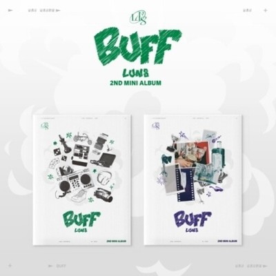 Lun8 - Buff - Random Cover - incl. 84pg Photobook, Folded Poster Photocard, Unit