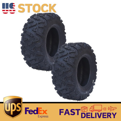 Pair UTV/ATV Tires 25X10X12  25 10 12 6PR Mud Sand Off-Road All Terrain Tires
