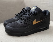 S Nike Air Max 90 Essential Black Metallic Gold US Men\'s‎ Size 7.5 AV7894-00 s-l400.jpg main image 4
