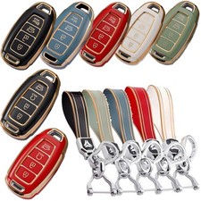 For Hyundai Kona Venue Veloster Palisade 4 Button Car Remote Key Fob Case Cover