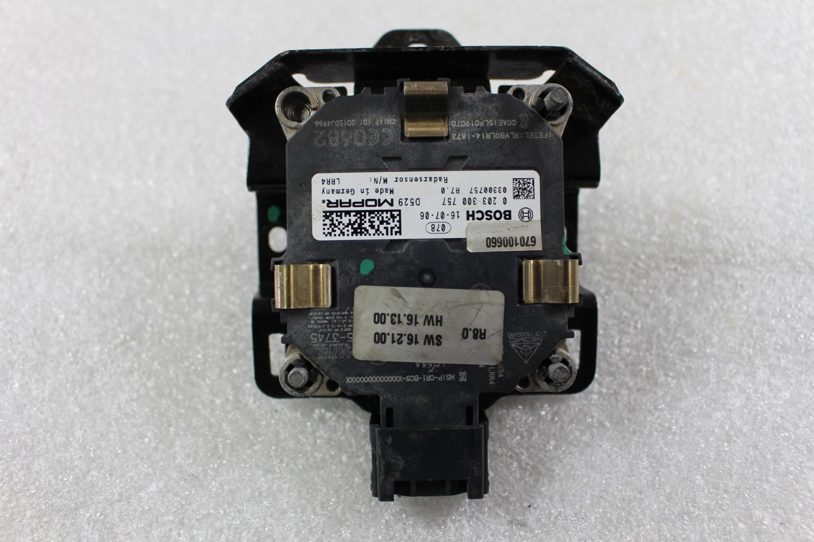 Maserati Ghibli, Adaptive Cruise Control Module, Used, P/N 670100660