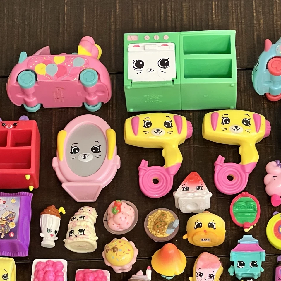 Shopkins Различные Фигурки Пищевые Аксессуары ОГРОМНЫЙ СМЕШАННЫЙ ЛОТ из 115 - Изображение 4 из 4