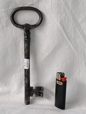 ANTICA CHIAVE DEL 1800 IN FERRO BATTUTO E FORGIATO A MANO 16,5 CM. CK73