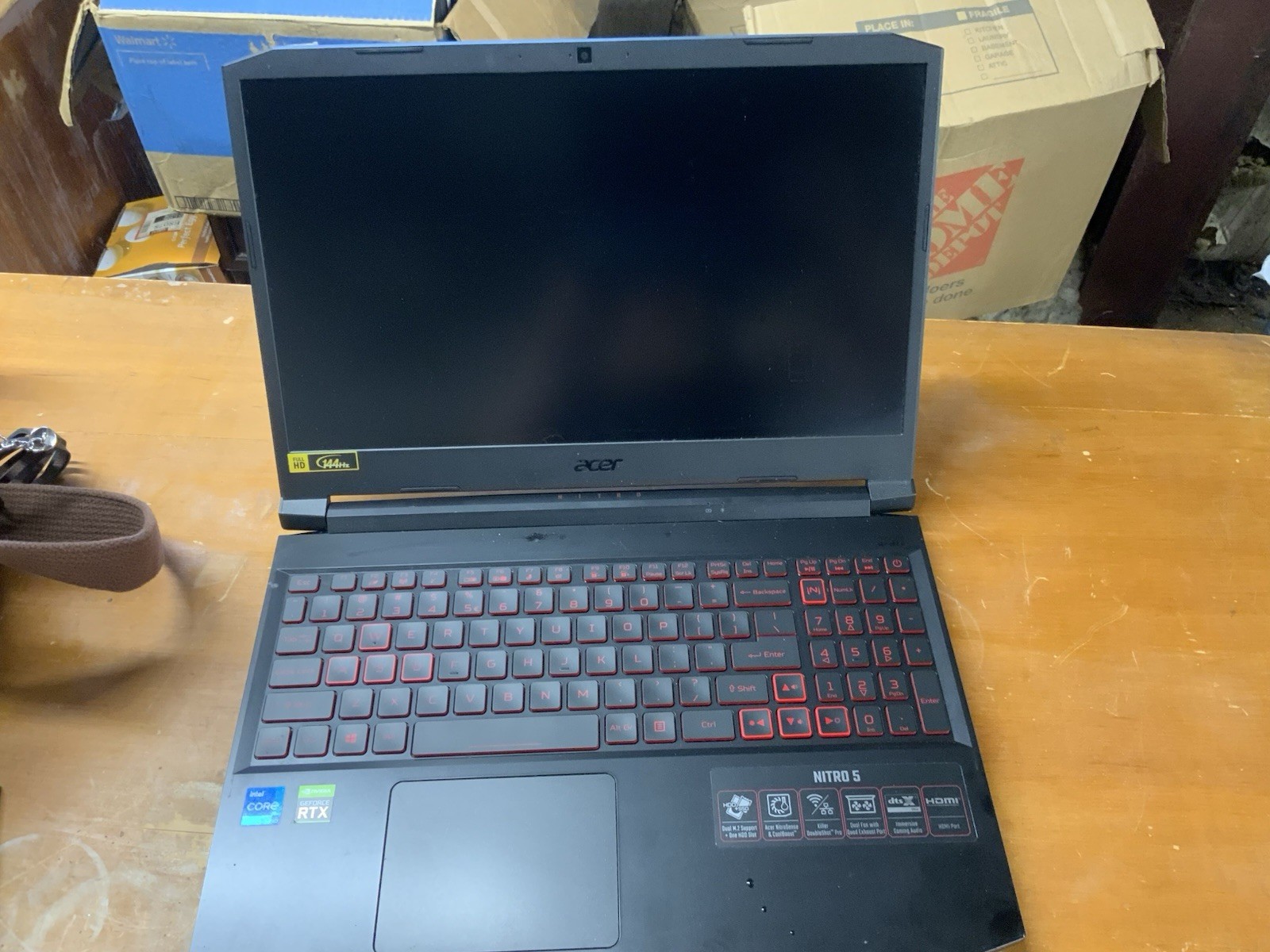 Acer Nitro 5 15.6" Gaming Laptop Intel Core i7 RTX Black Backlit Keyboard HDMI