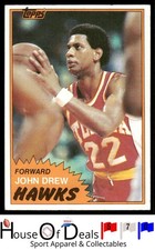 1981-82 Topps #1 John Drew Atlanta Hawks Basketball Card
