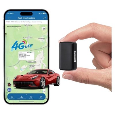 GPS Tracker 4G  Auto Fahrrad  Langzeitüberwachung