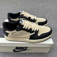 DM7866-201 Travis Scott x Air Jordan 1 Retro Low OG SP 'Pale Vanilla' New