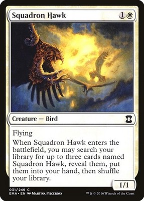 Squadron Hawk - 31 - Eternal Masters - MTG