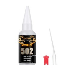 1x SUPER GLUE SUPERGLUE INDUSTRIAL GRADE CYANOACRYLATE ADHESIVE 20G New.