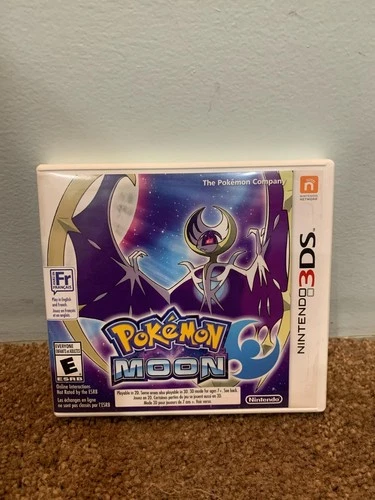 Pokémon Moon Nintendo 3DS - Tested Works - Authentic