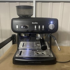 Breville Barista Max Espresso Coffee Machine Black with Milk Frother and Steam