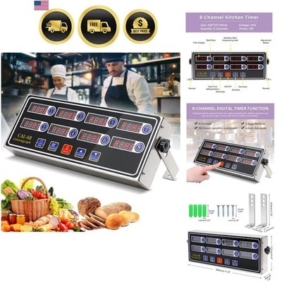 Commercial Kitchen Timers for Cooking Manual Big Large Timer Digital Timer 8-...