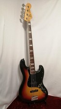 (Fender Japan) JB75-80 3TS Jazz Bass 3 Tone Sunburst Made in Japan 1984-1987