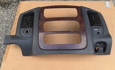 2002-2005 Dodge Ram 1500 Center Dash Trim Radio Bezel Vents Panel Oem Woodgrain