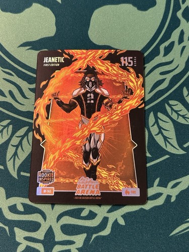Ashton Jeanty JEANETIC Fire Battlefoil Bo Jackson Battle Arena 2026 Edition RC