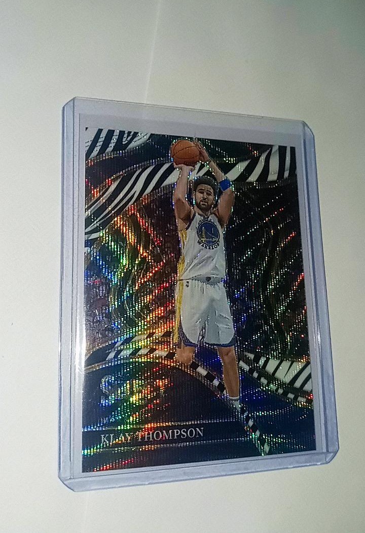 2023-24 Select Courtside Klay Thompson 203 Zebra Prizm Grade It HOF Splash Bro💦