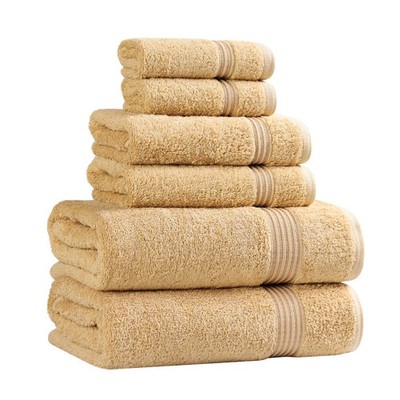 Luxus Baumwolle Badetuch Set - 6-teiliges Handtuch Set, Premium Ägyptisch