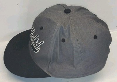 Ecko Unltd Unlimited Hat Gray Black SnapBack Cap Embroidered Logo